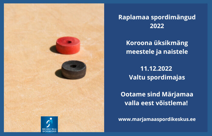 Raplamaa Spordimängud 2022 koroona