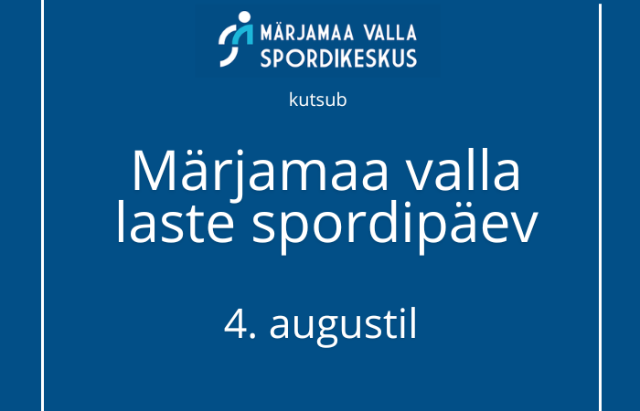 Märjamaa valal spordikeskus laste spordipäev Märjamaa Folk Märjamaa Päevad 2023