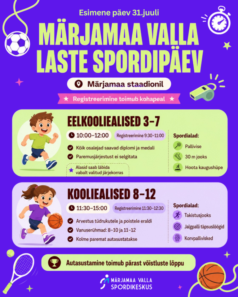 Laste sporipäev 31.juuli