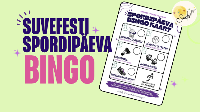 Spordipäeva bingo kaart